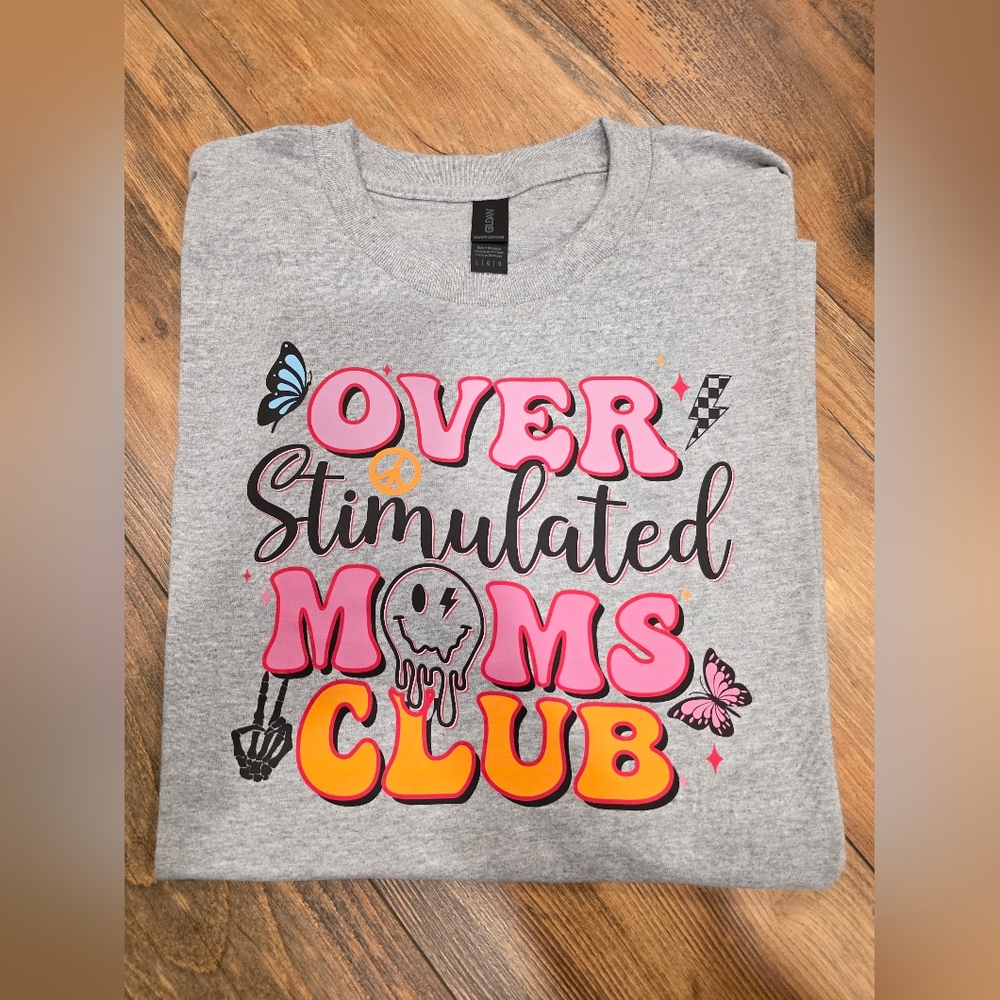 Gray Kids Graphic Tee